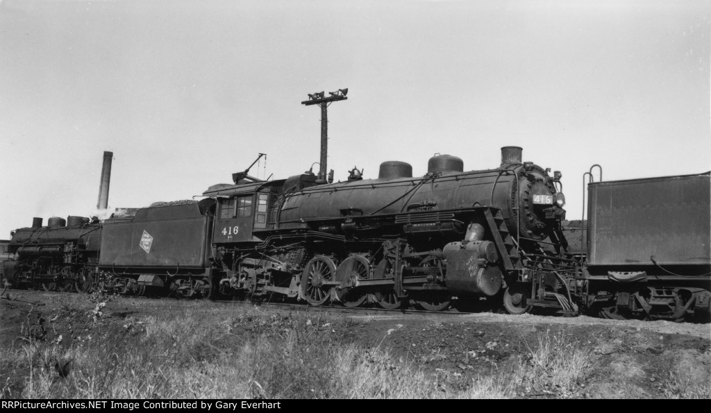 MILW 2-8-2 #416 - Milwuakee Road